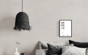 Affiche Date Mariage à personnaliser – Image 2