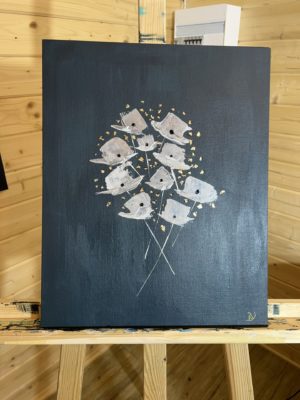Peinture "roses" – Image 2