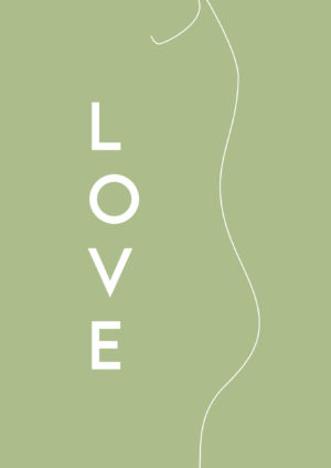 Affiche Silhouette LOVE – Image 4