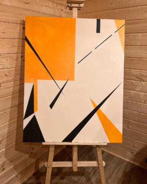 Grande toile abstraite n°2 – Image 2