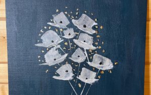 Peinture "roses" – Image 4